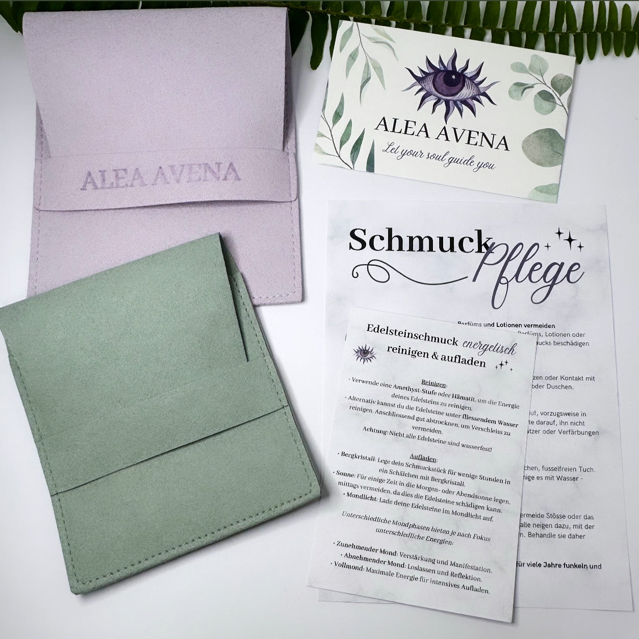 Stichtit & Serpentin - S24 - versilbert