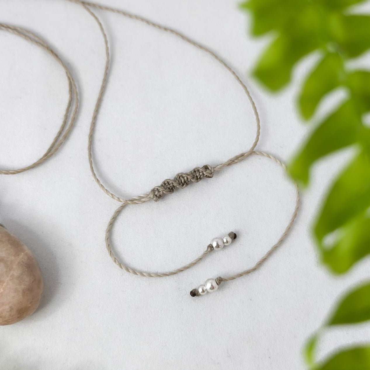 Amulett - Mondstein - Silber