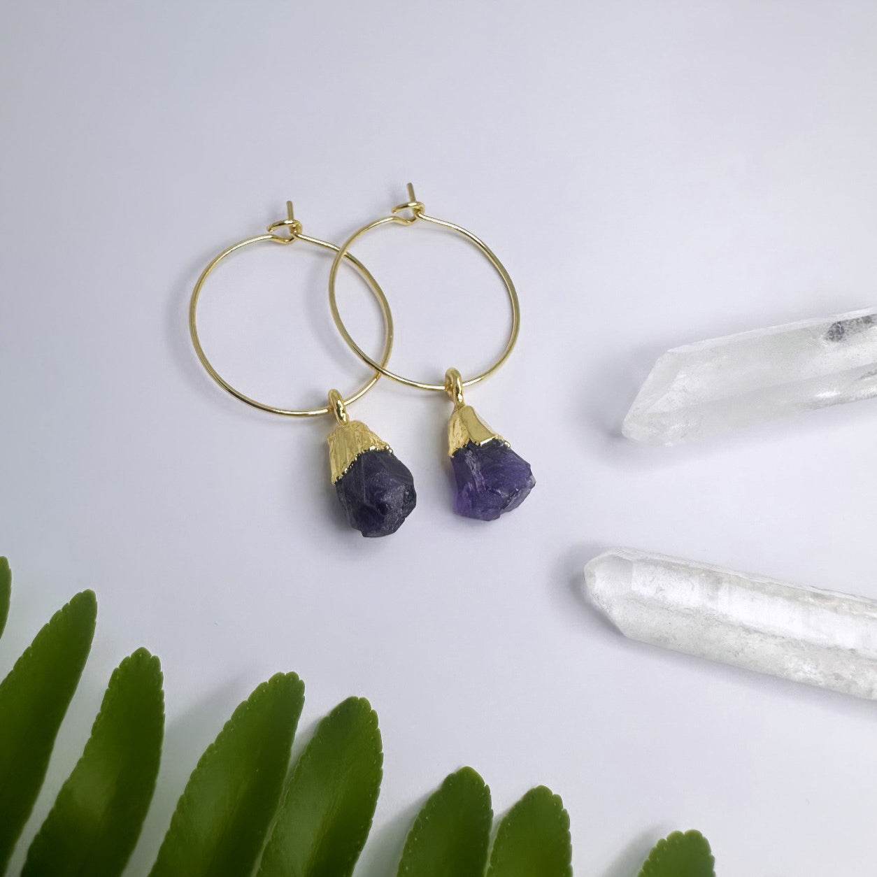 FEBRUAR - Amethyst - Ohrringe Artemis