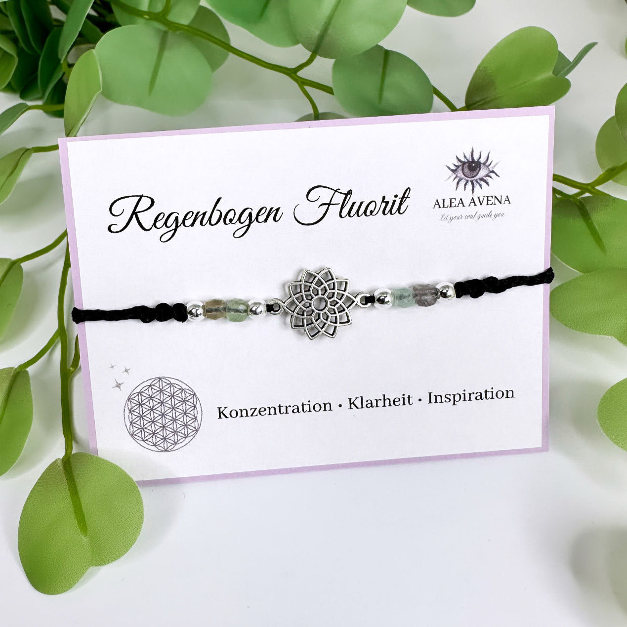 Simplicity - Armband Regenbogen Fluorit