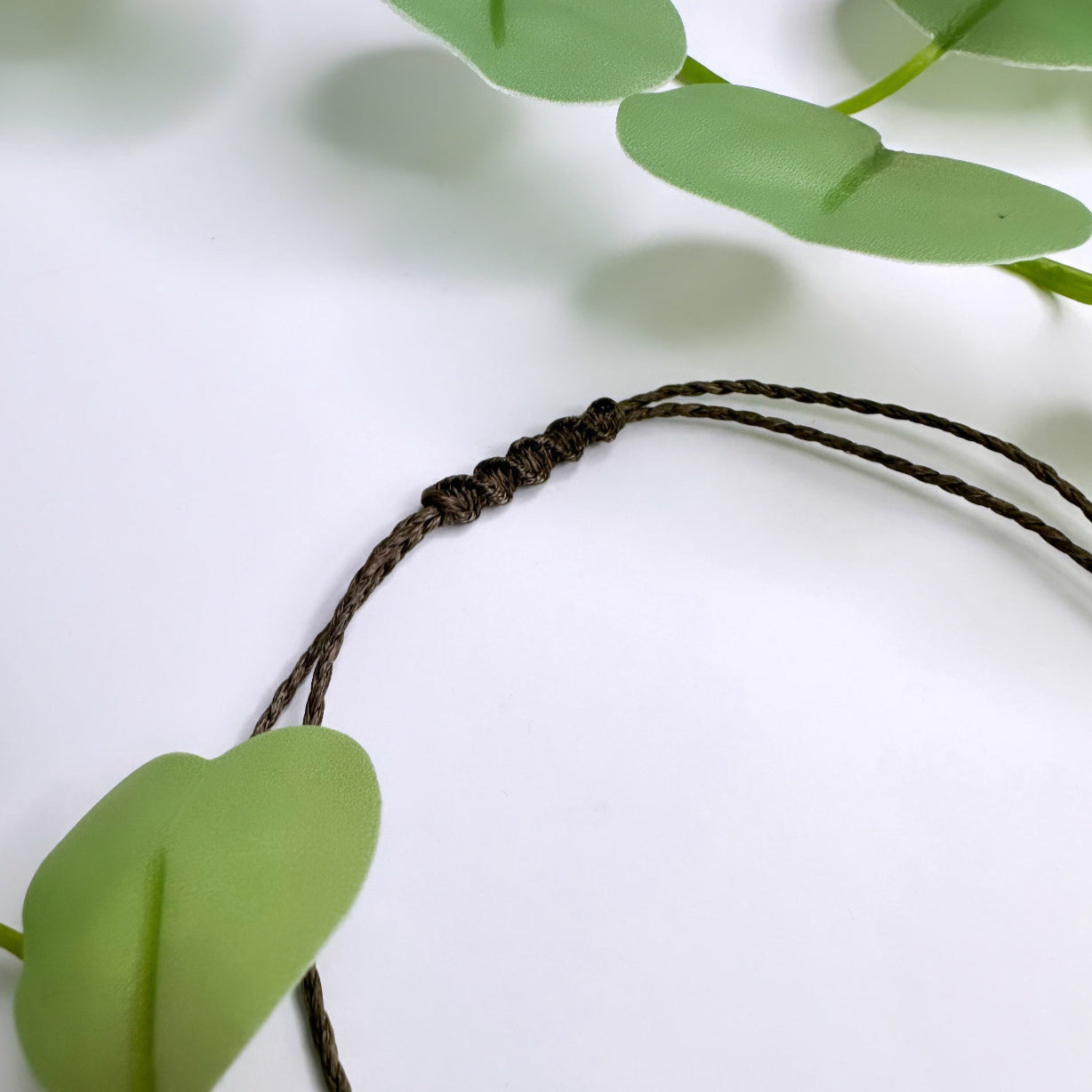 Amazonit Goddess Halskette geknüpft