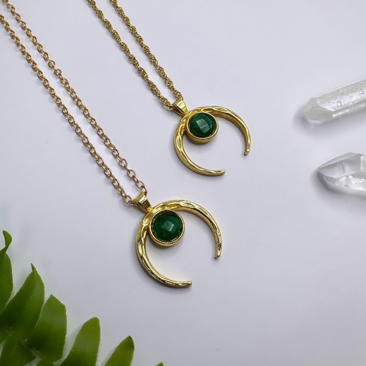 MAI - Smaragd - Halskette Celeste