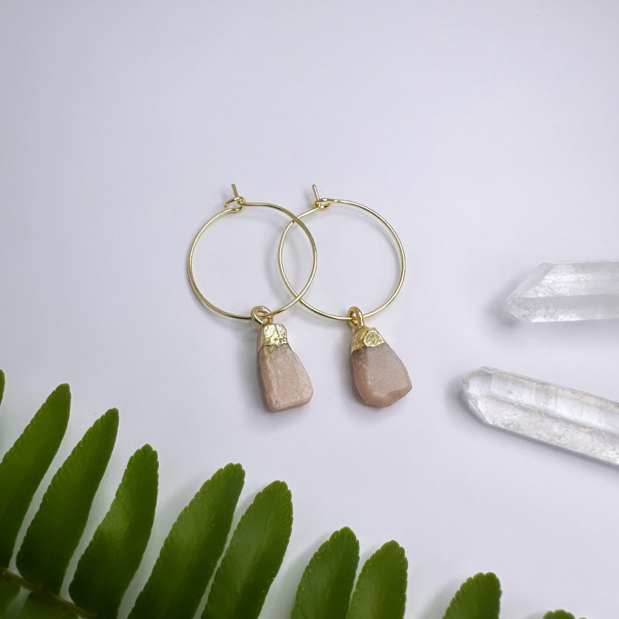 JUNI - Mondstein - Ohrringe Artemis