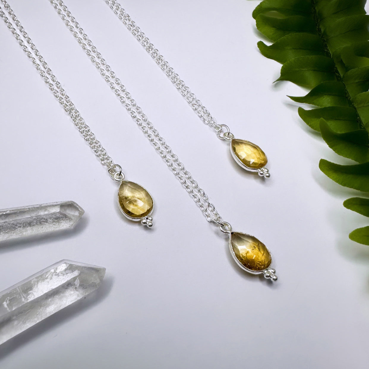 NOVEMBER - Citrin - Halskette Rhea