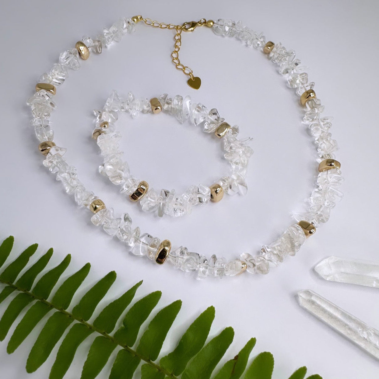 APRIL - Bergkristall - Armband Anais