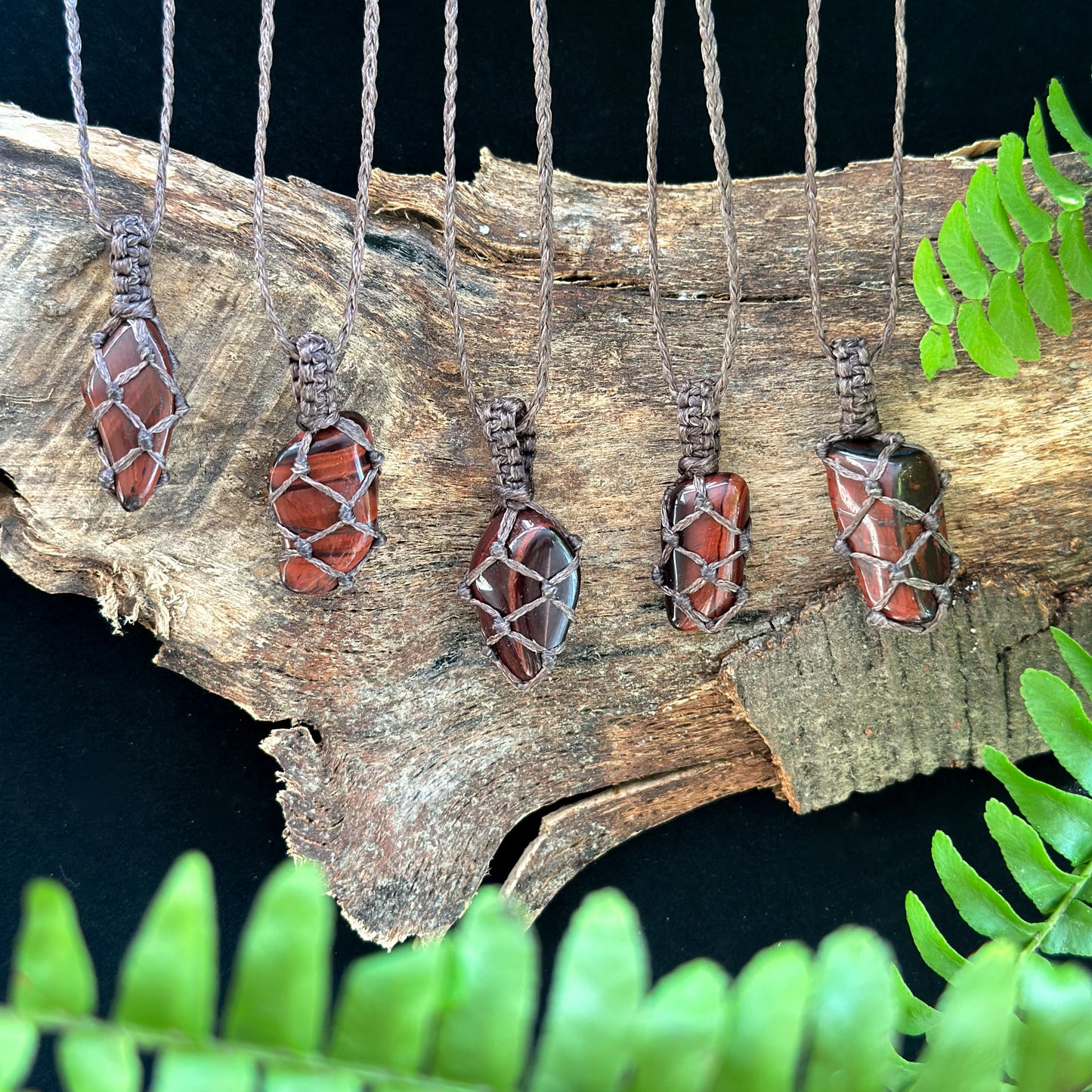 Rotes Tigerauge - Talisman