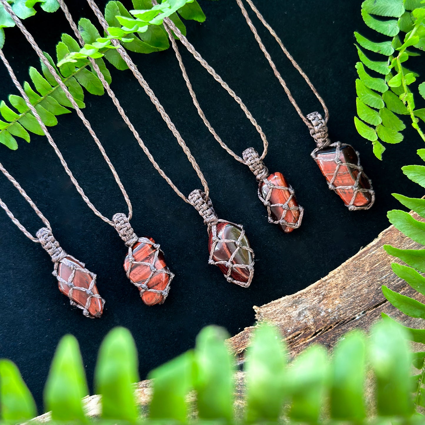 Rotes Tigerauge - Talisman