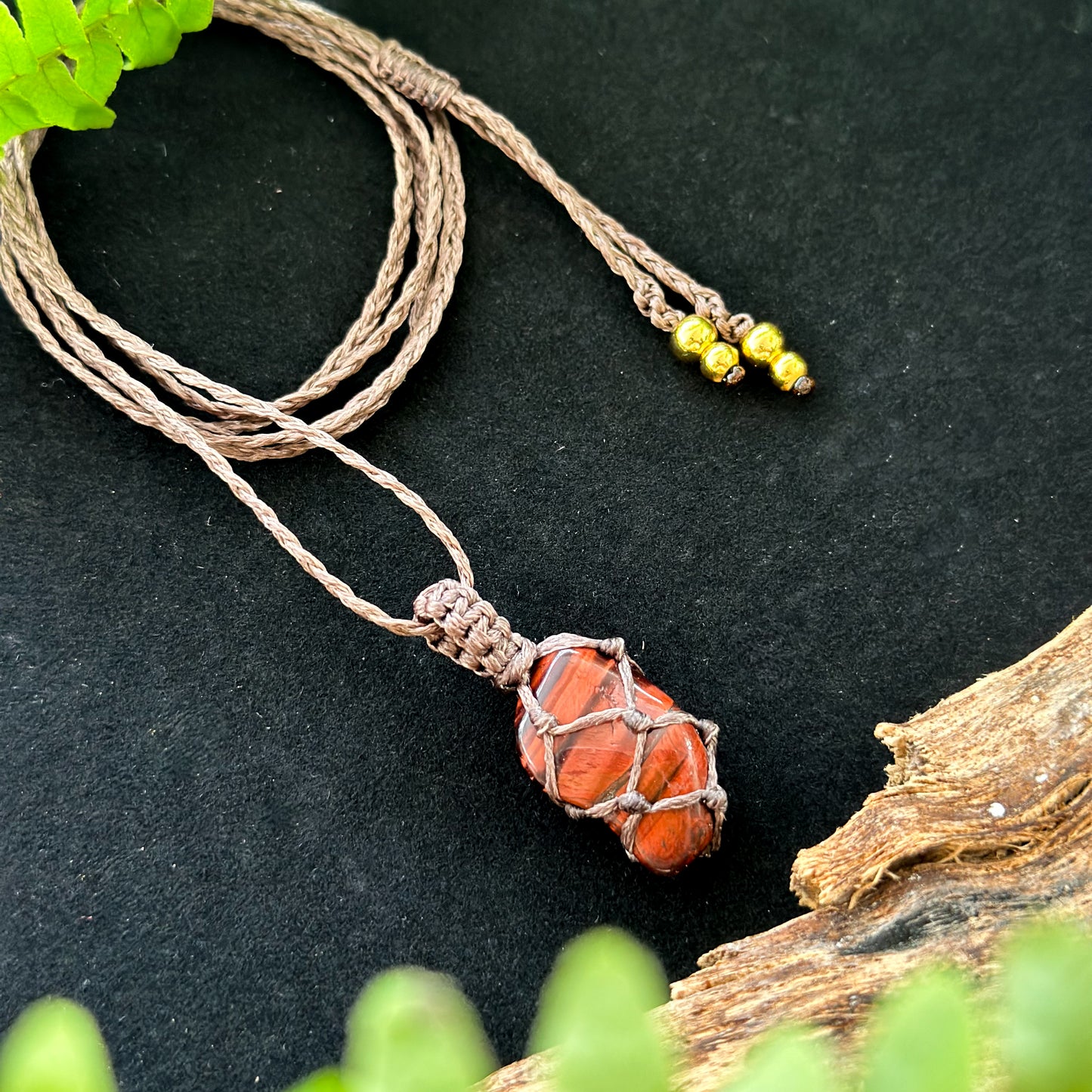 Rotes Tigerauge - Talisman