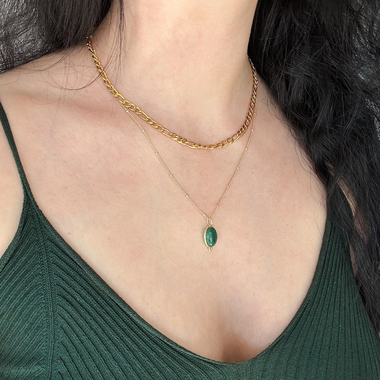 AUGUST - Aventurin - Halskette Roya