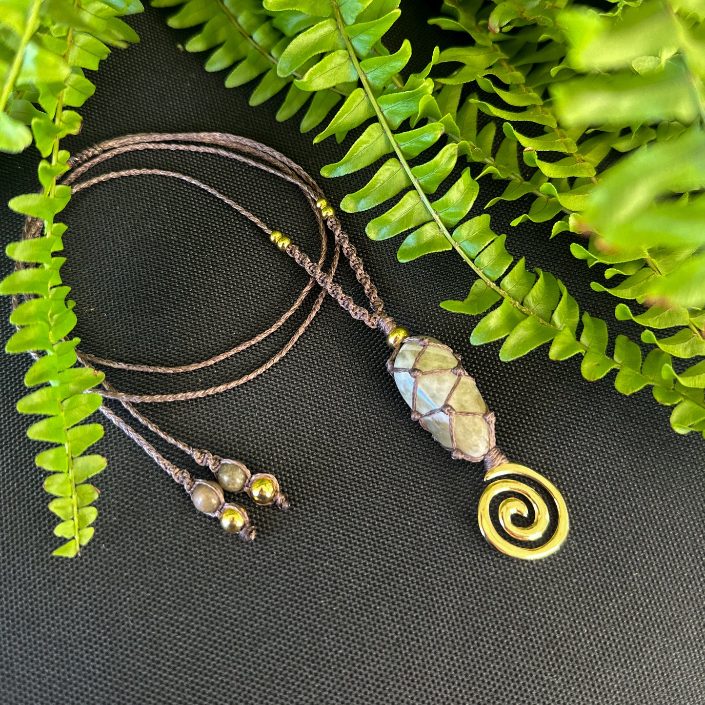 Sacred - Halskette Prasiolith - Alea Avena