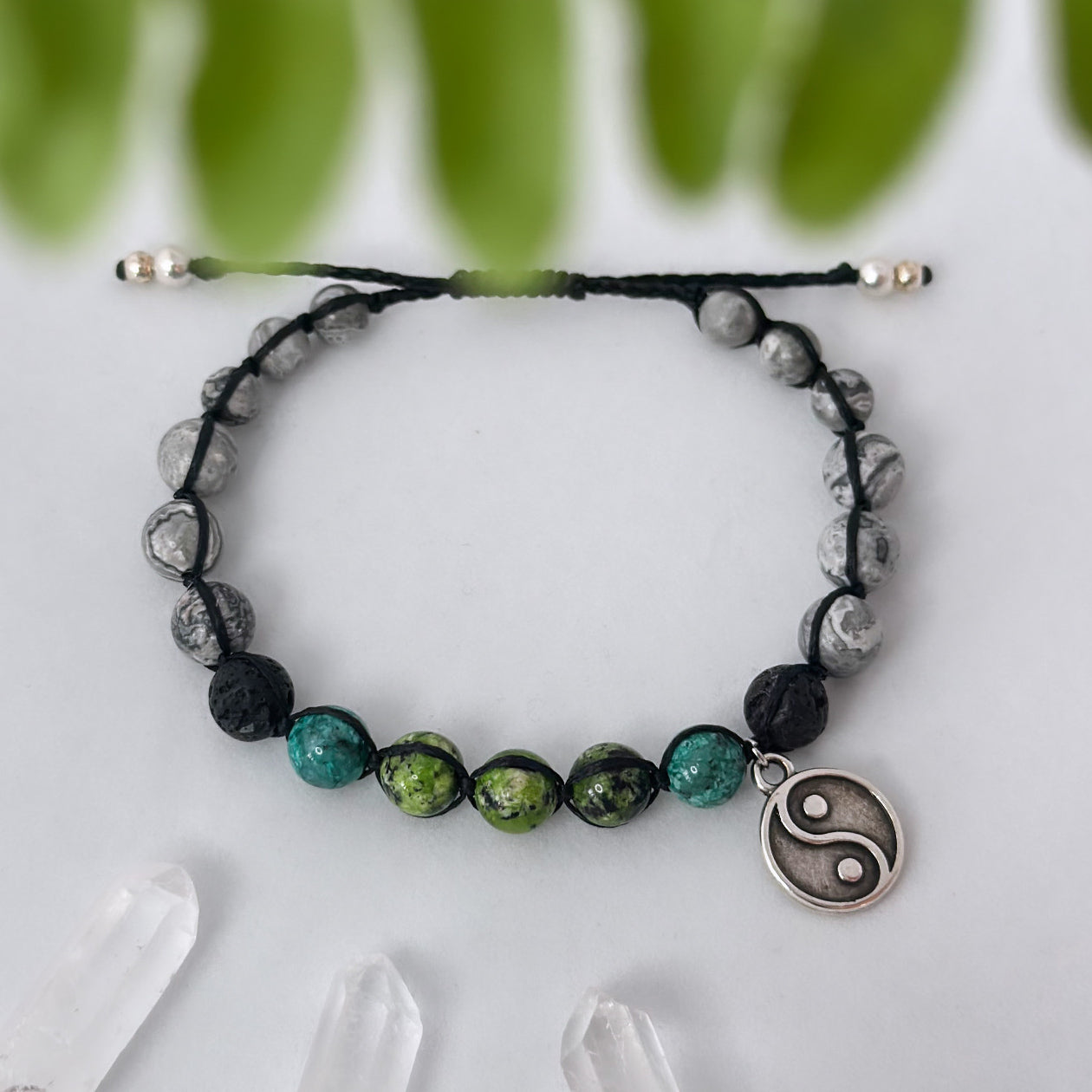 Armband - Yin Yang - Naturstein