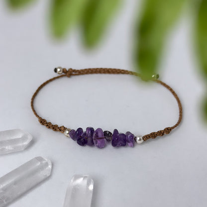 Balance - Armband Set Amethyst & Tigerauge