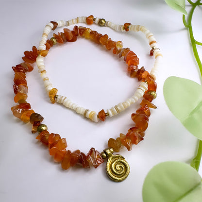 Fusskettchen Set Messing - Achat & Muscheln