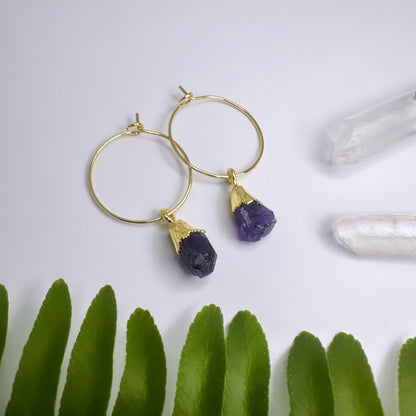 FEBRUAR - Amethyst - Ohrringe Artemis