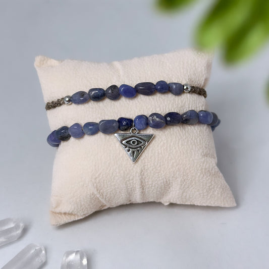 Bliss - Armband/ Fusskette Tansanit