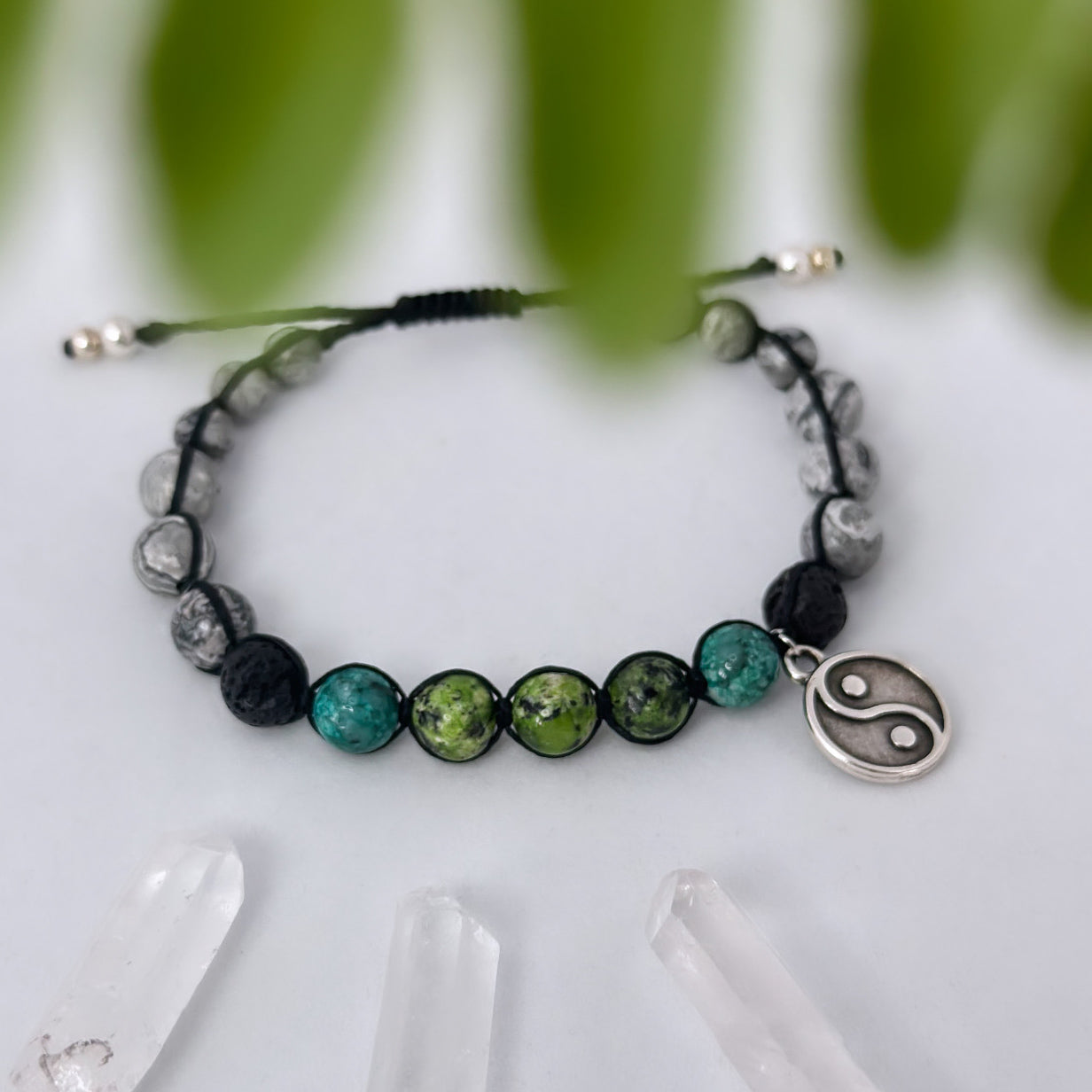 Armband - Yin Yang - Naturstein