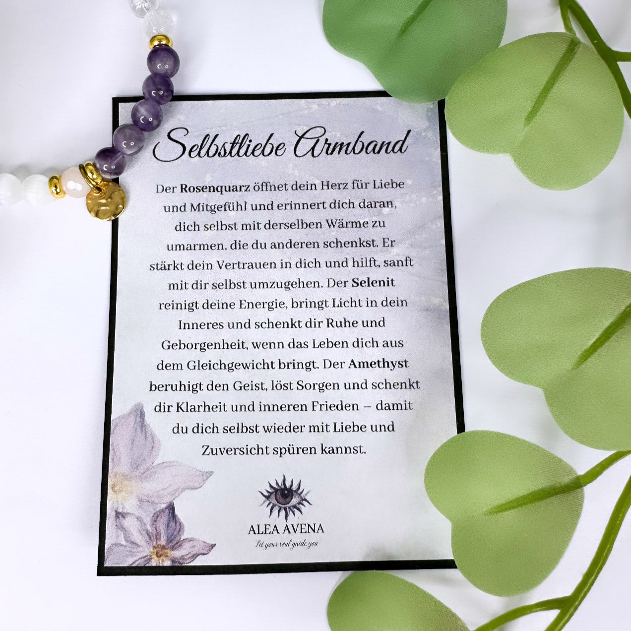 Selbstliebe Armband - Gold oder Silber