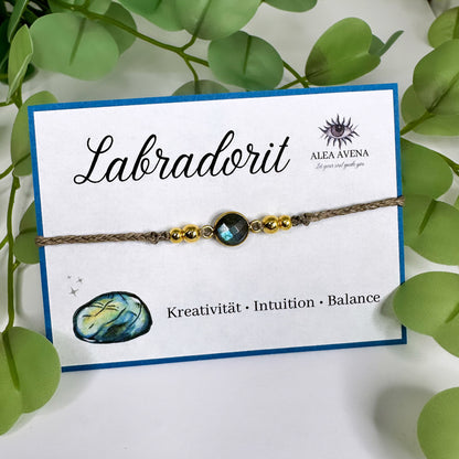 Simplicity - Armband Labradorit