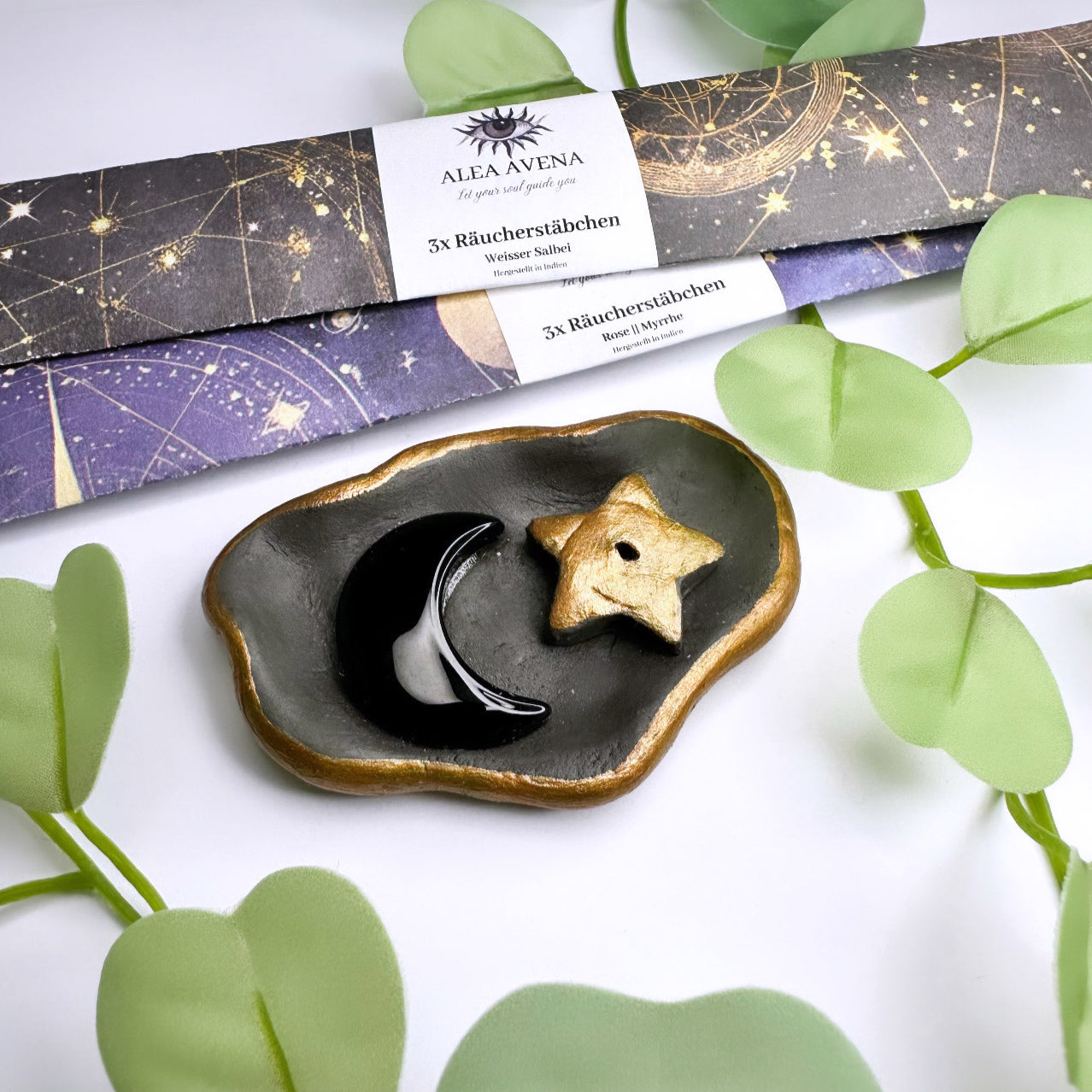 Handgemachter Räucherstäbchen Halter - mehrere Varianten