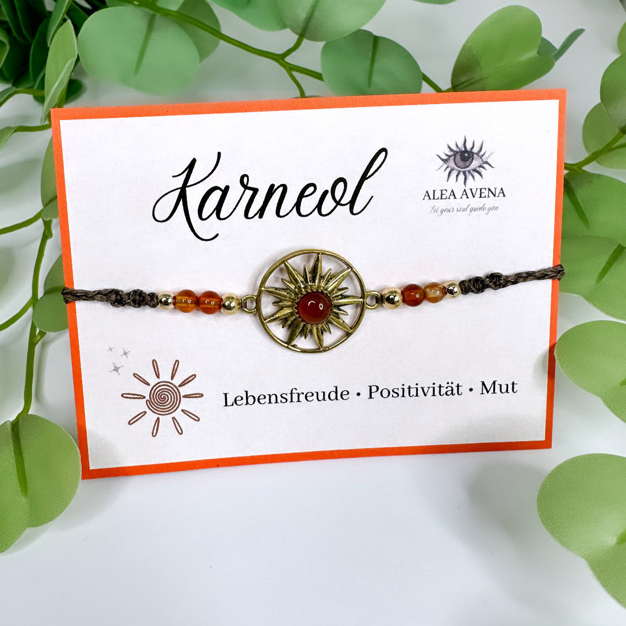 Simplicity - Armband Karneol