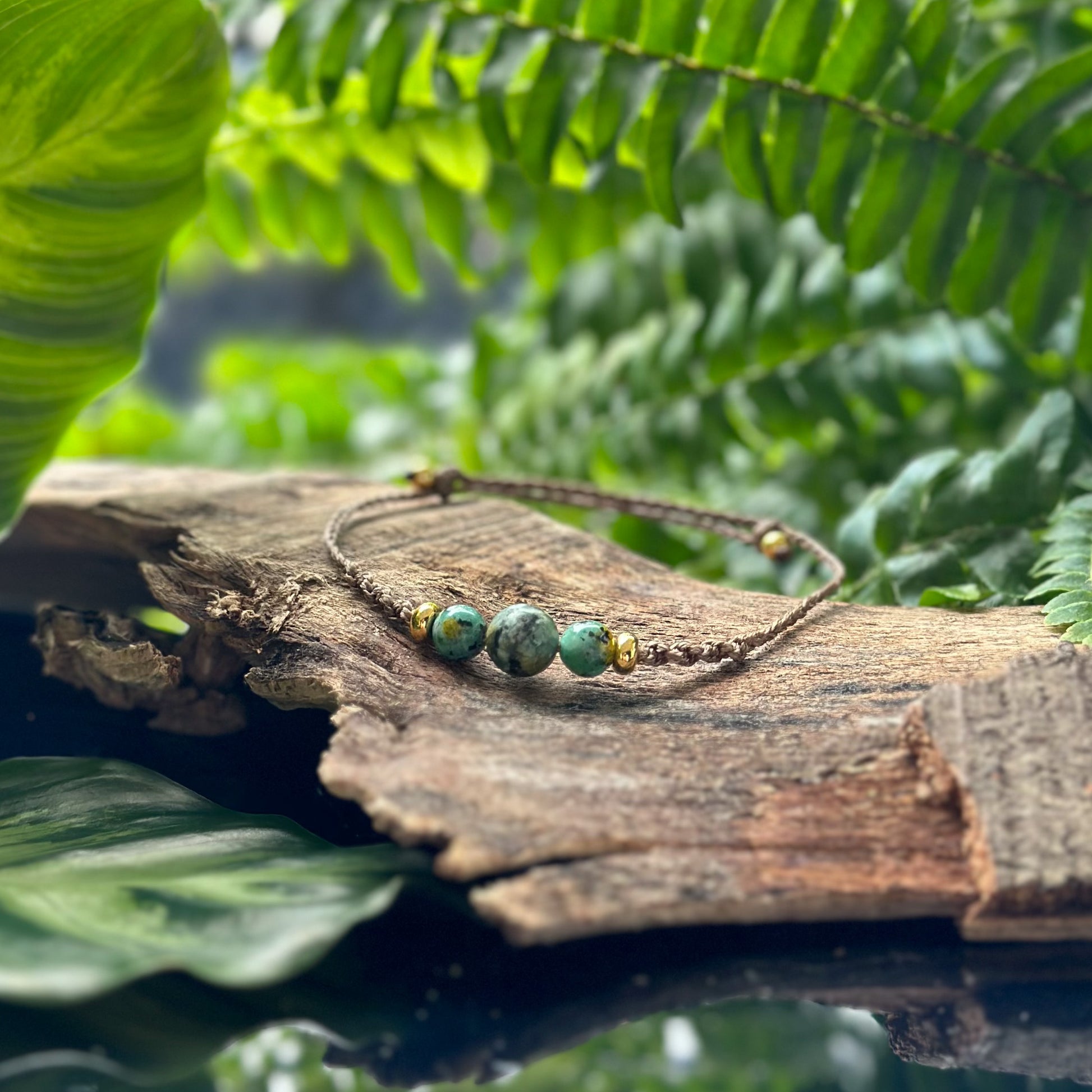 Armband Afrikanischer Türkis - Alea Avena