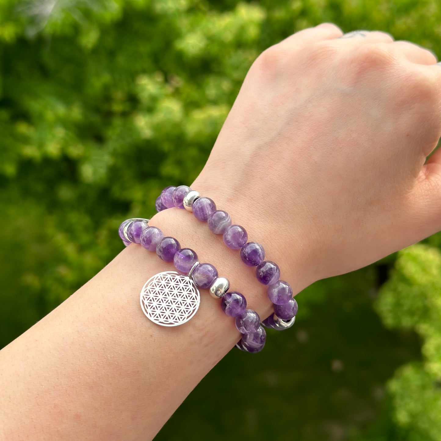 Infinity - Armband Amethyst